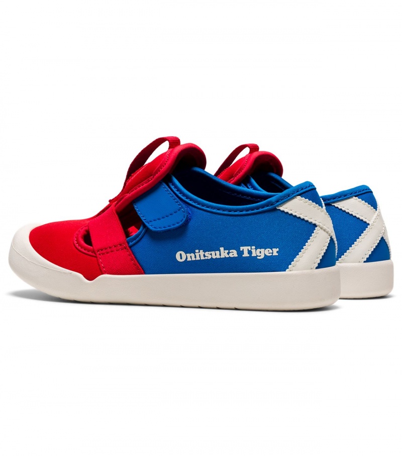 Red / Blue Onitsuka Tiger Mexico 66 Sandal | 63298-FUHA