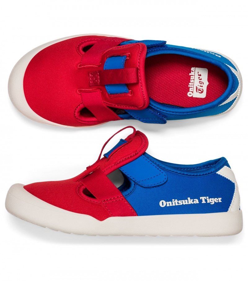 Red / Blue Onitsuka Tiger Mexico 66 Sandal | 63298-FUHA