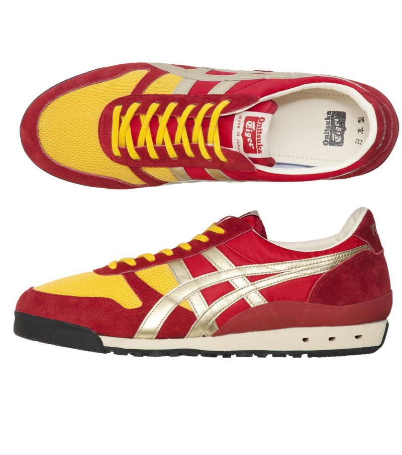 Red / Gold Onitsuka Tiger Ultimate 81 Nm | 80519-VGKM