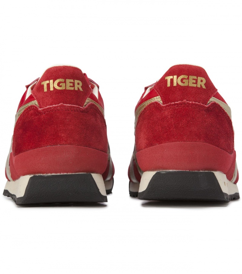 Red / Gold Onitsuka Tiger Ultimate 81 Nm | 51369-EWFU