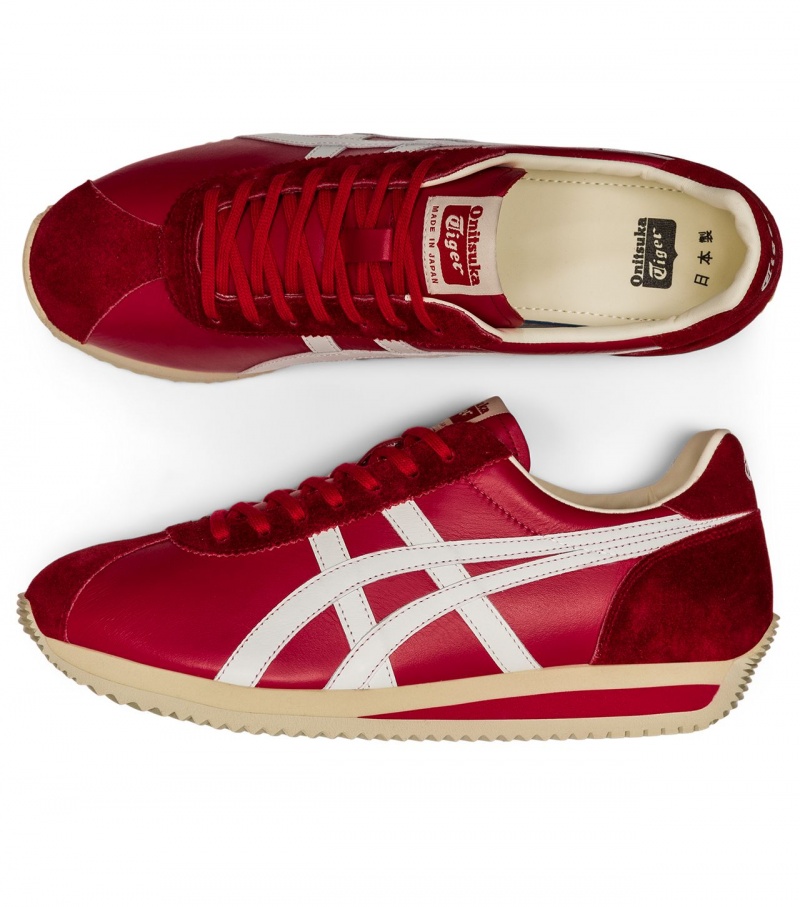 Red / White Onitsuka Tiger Moal 77 Nm | 64097-YMRH