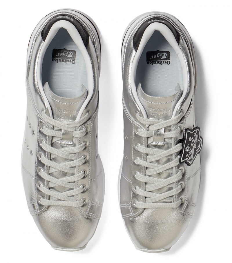 Silver Onitsuka Tiger Lawnship Pf | 52694-CVSI