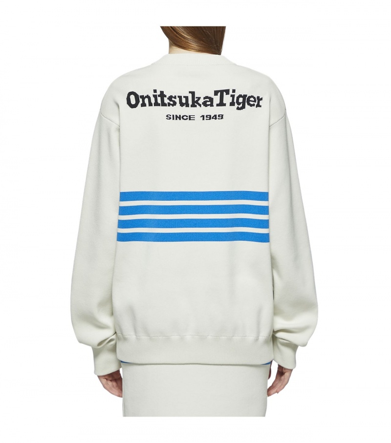 White Onitsuka Tiger Cardigan | 20734-BWGP