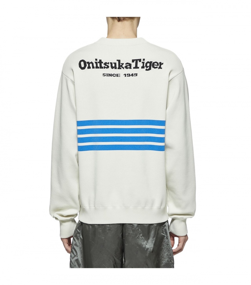 White Onitsuka Tiger Cardigan | 20734-BWGP