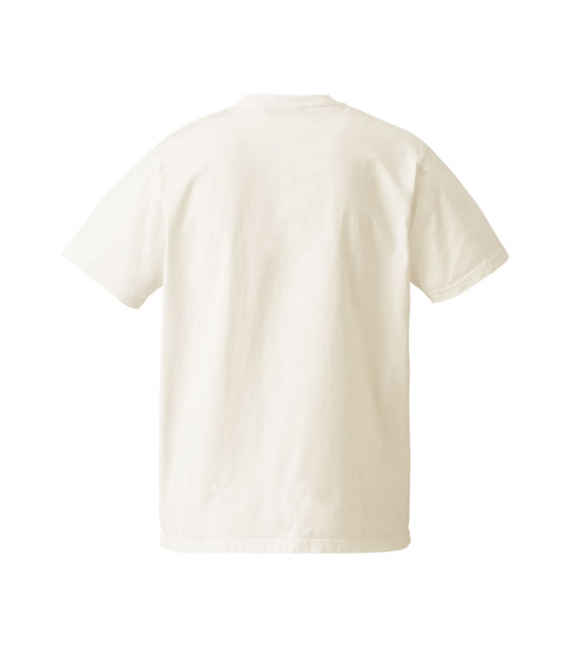 White Onitsuka Tiger Graphic T Shirts | 12806-YUIT