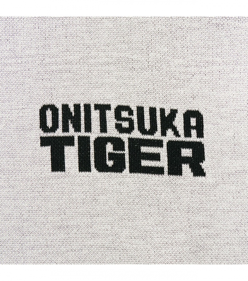 White Onitsuka Tiger Knit Vest | 52130-EQIR