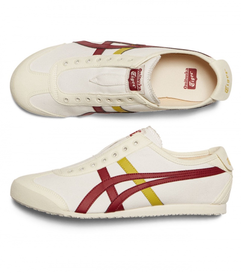 White Onitsuka Tiger Mexico 66 Slip-On | 05714-WVGK