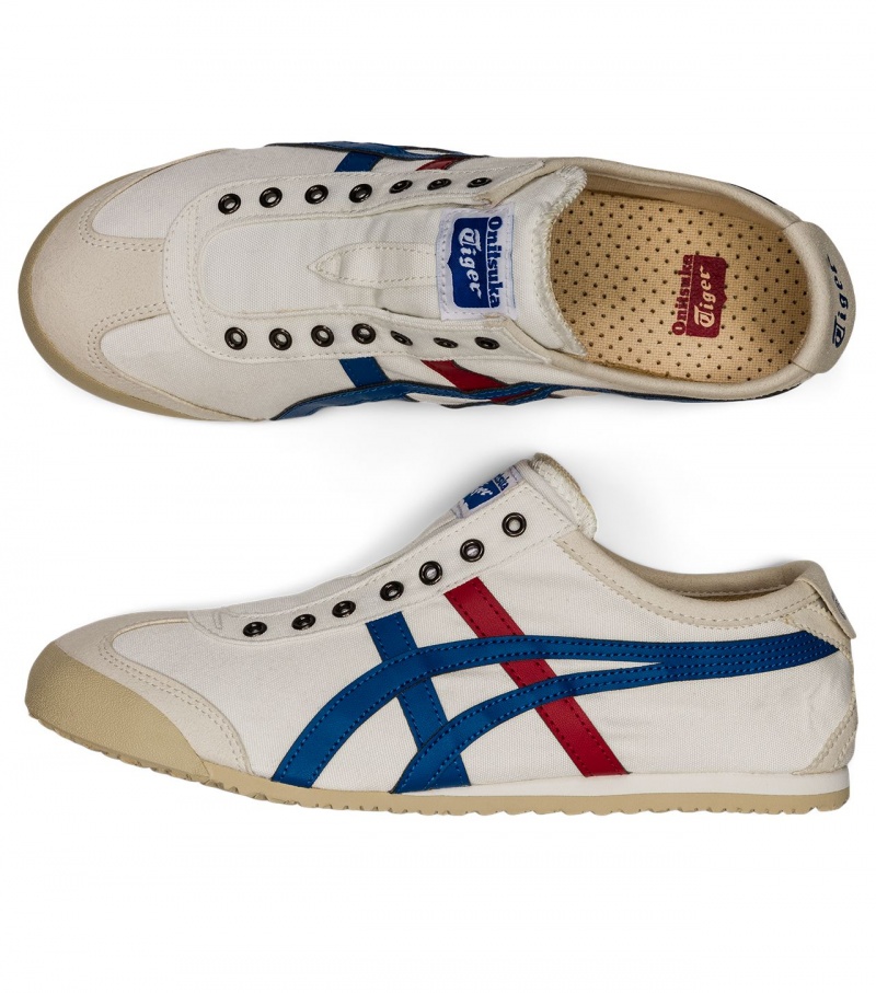 White Onitsuka Tiger Mexico 66 Slip-On | 01832-HVSI