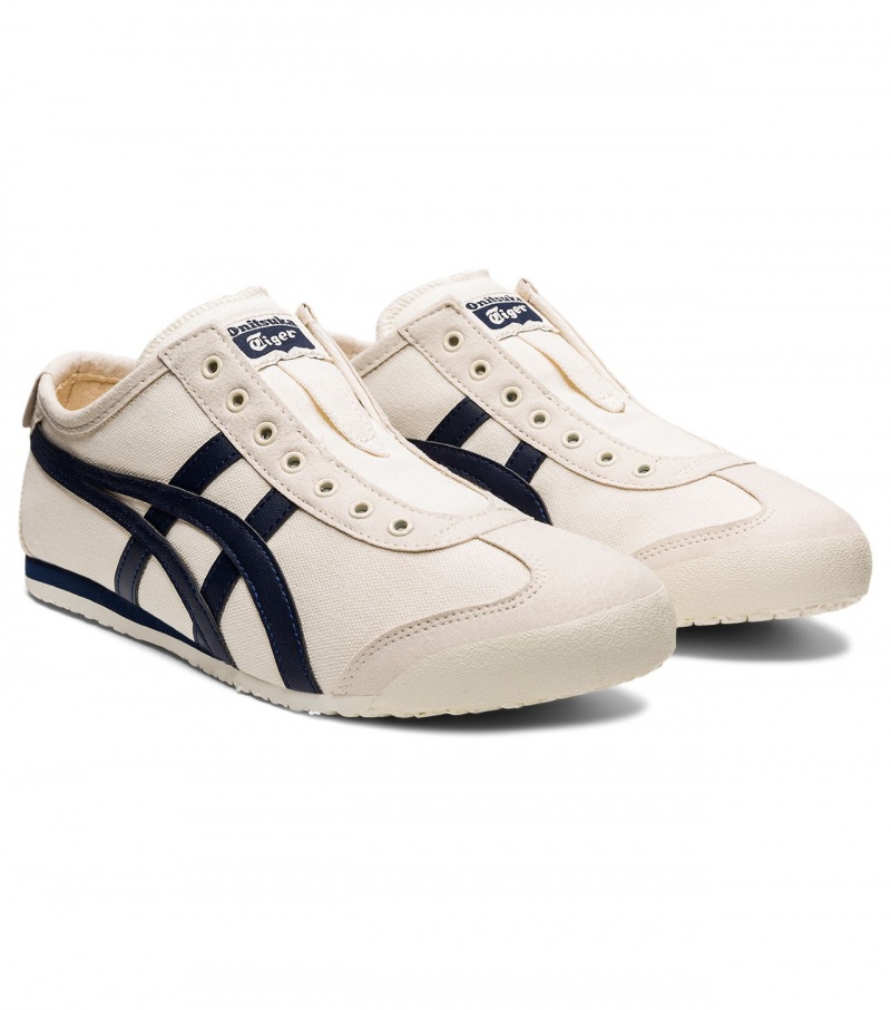 White Onitsuka Tiger Mexico 66 Slip-On | 75940-QLIO