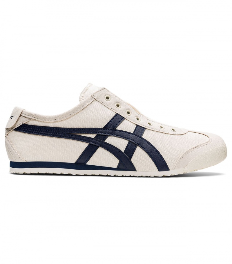 White Onitsuka Tiger Mexico 66 Slip-On | 75940-QLIO