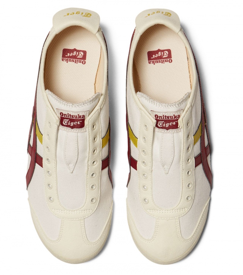 White Onitsuka Tiger Mexico 66 Slip-On | 80456-ZIPK