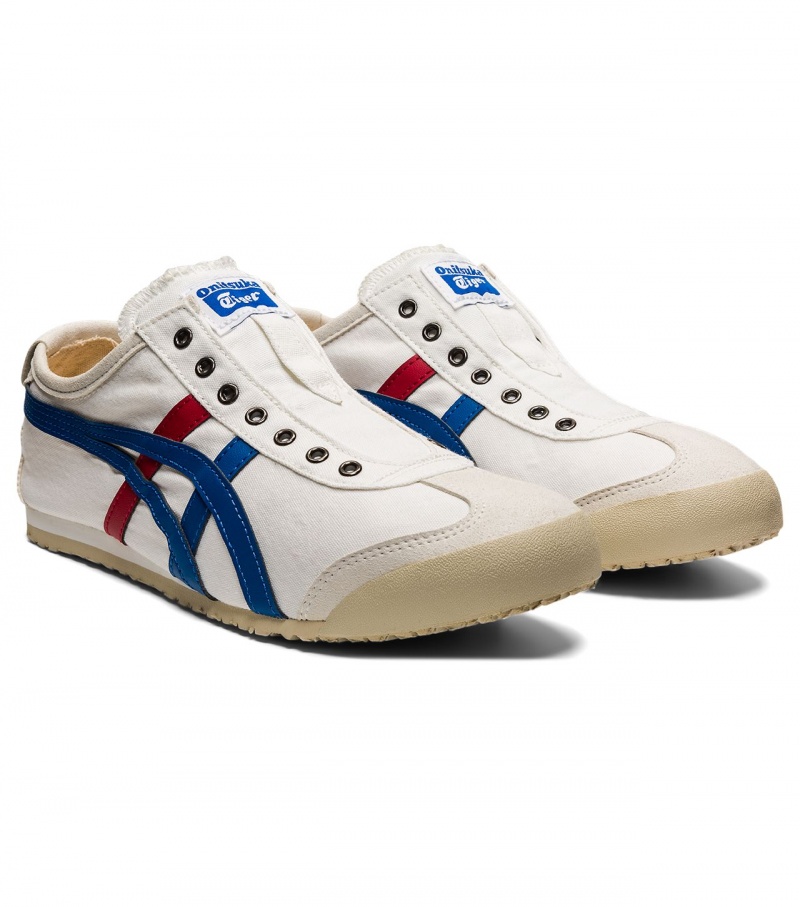 White Onitsuka Tiger Mexico 66 Slip-On | 82467-KQRA