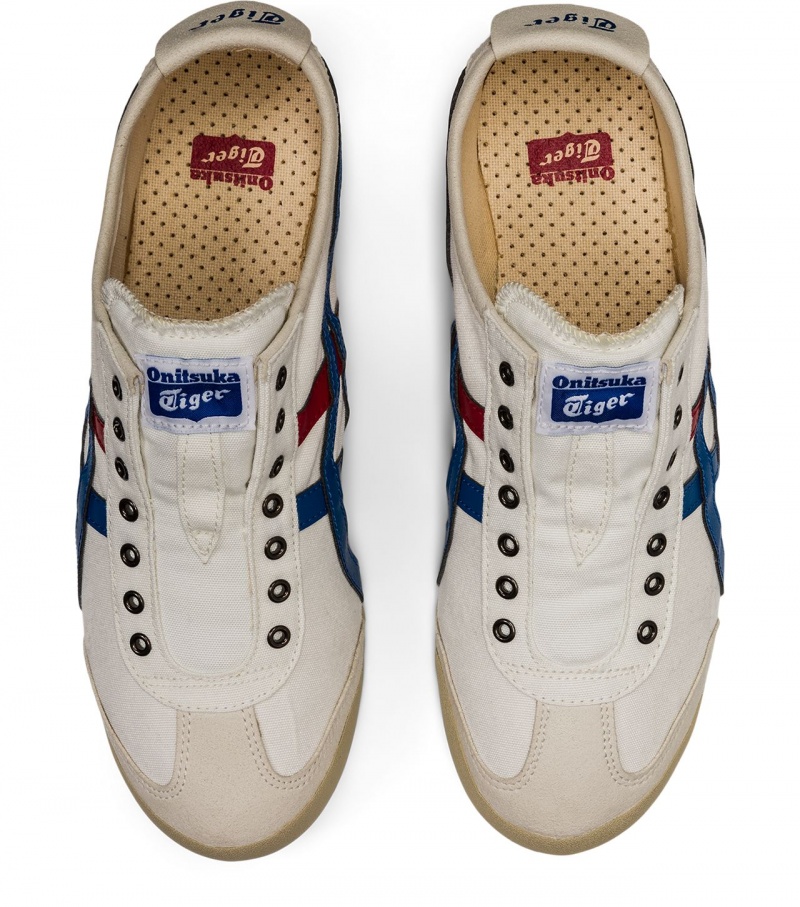 White Onitsuka Tiger Mexico 66 Slip-On | 82467-KQRA