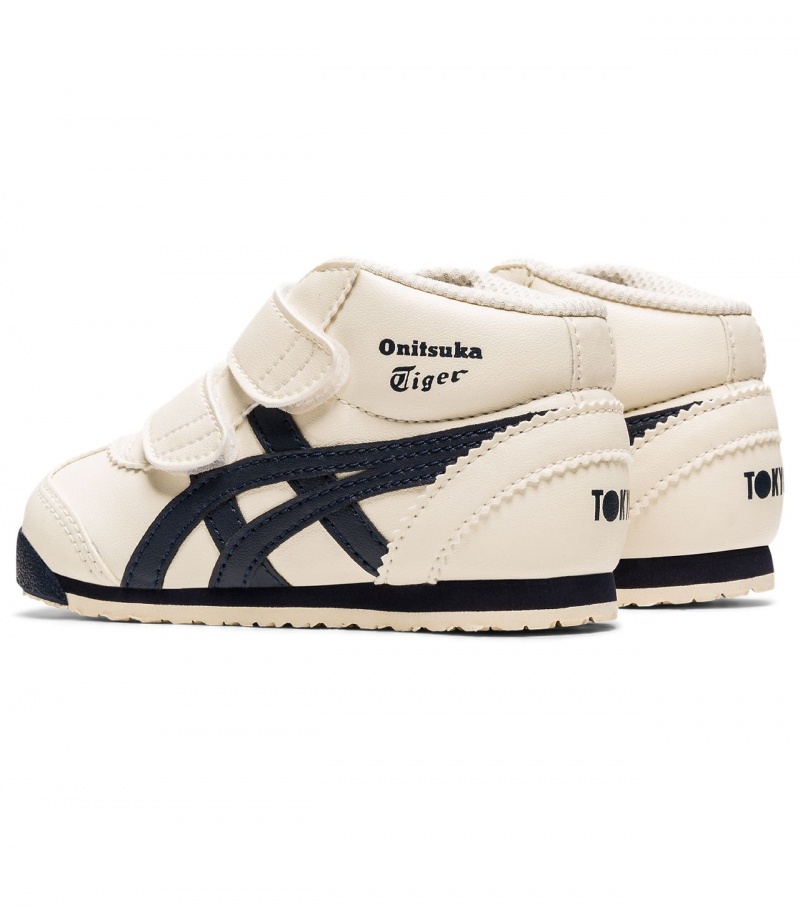 White Onitsuka Tiger Mexico Mid Runner | 69473-ZFIM