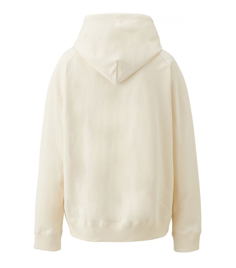 White Onitsuka Tiger Sweat Hoodie | 24871-FXAH