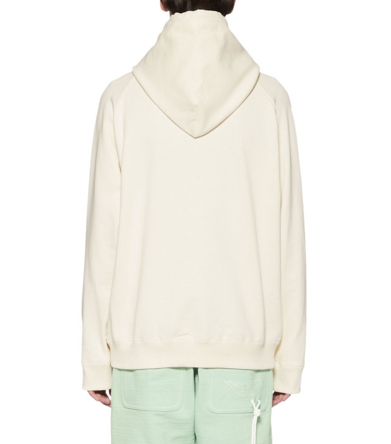 White Onitsuka Tiger Sweat Hoodie | 24871-FXAH