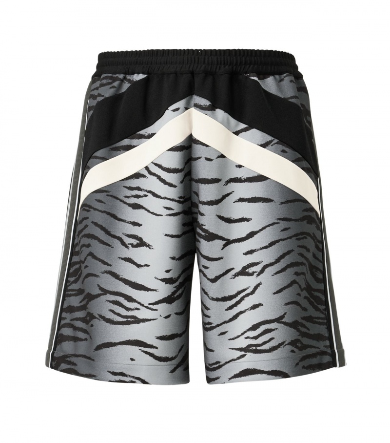 White / Black Onitsuka Tiger Shorts | 29153-JIQX