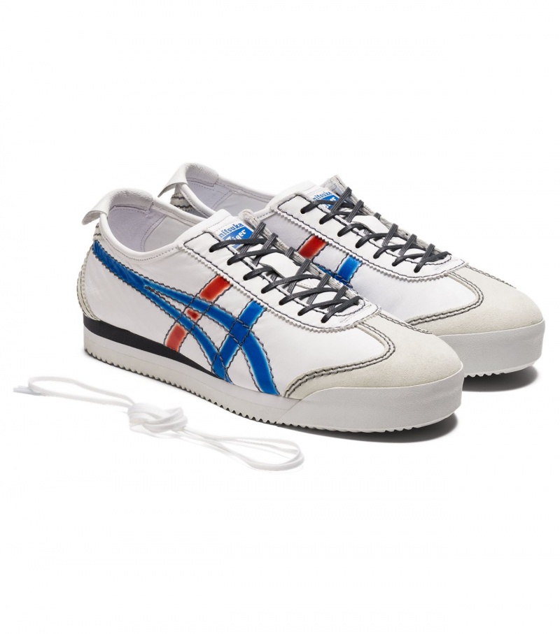 White / Blue Onitsuka Tiger Mexico 66 Sd Pf | 61927-MEYK