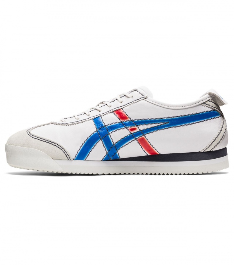 White / Blue Onitsuka Tiger Mexico 66 Sd Pf | 61927-MEYK