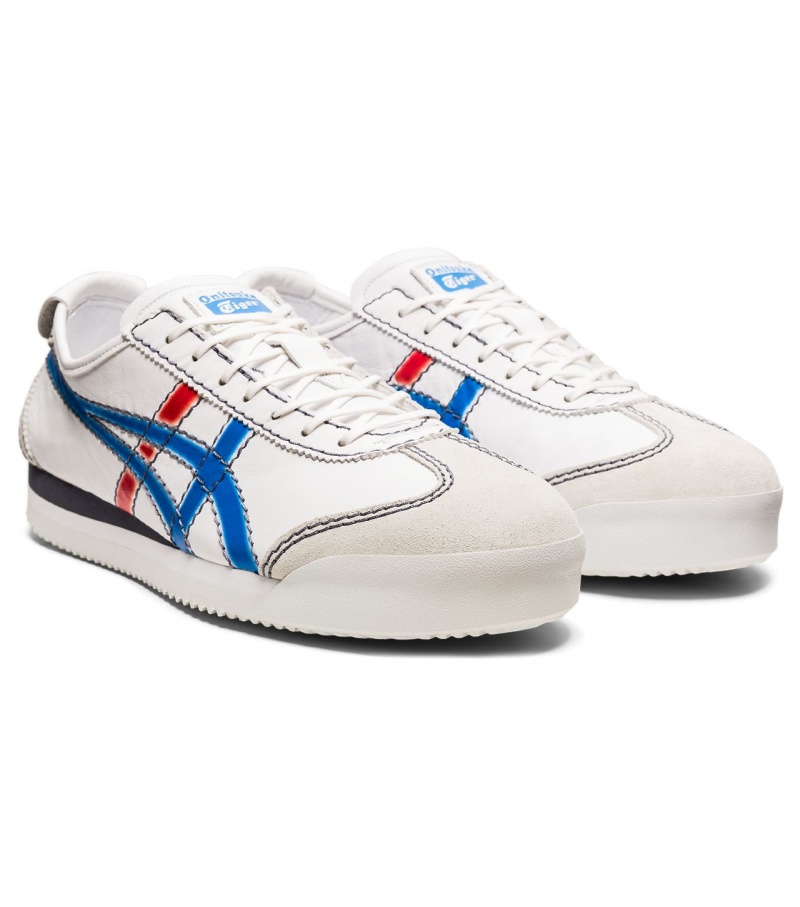 White / Blue Onitsuka Tiger Mexico 66 Sd Pf | 61927-MEYK