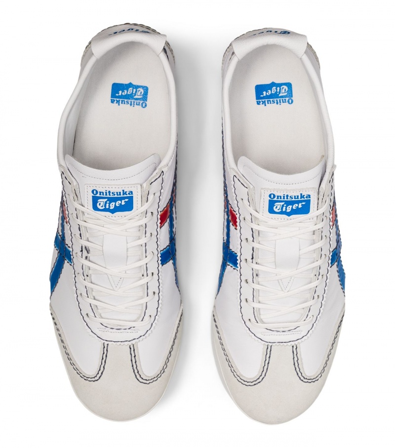 White / Blue Onitsuka Tiger Mexico 66 Sd Pf | 61927-MEYK