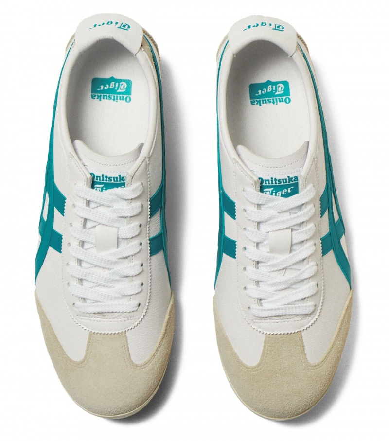 White / Blue Onitsuka Tiger Mexico 66 Sd Pf | 93241-KQUM