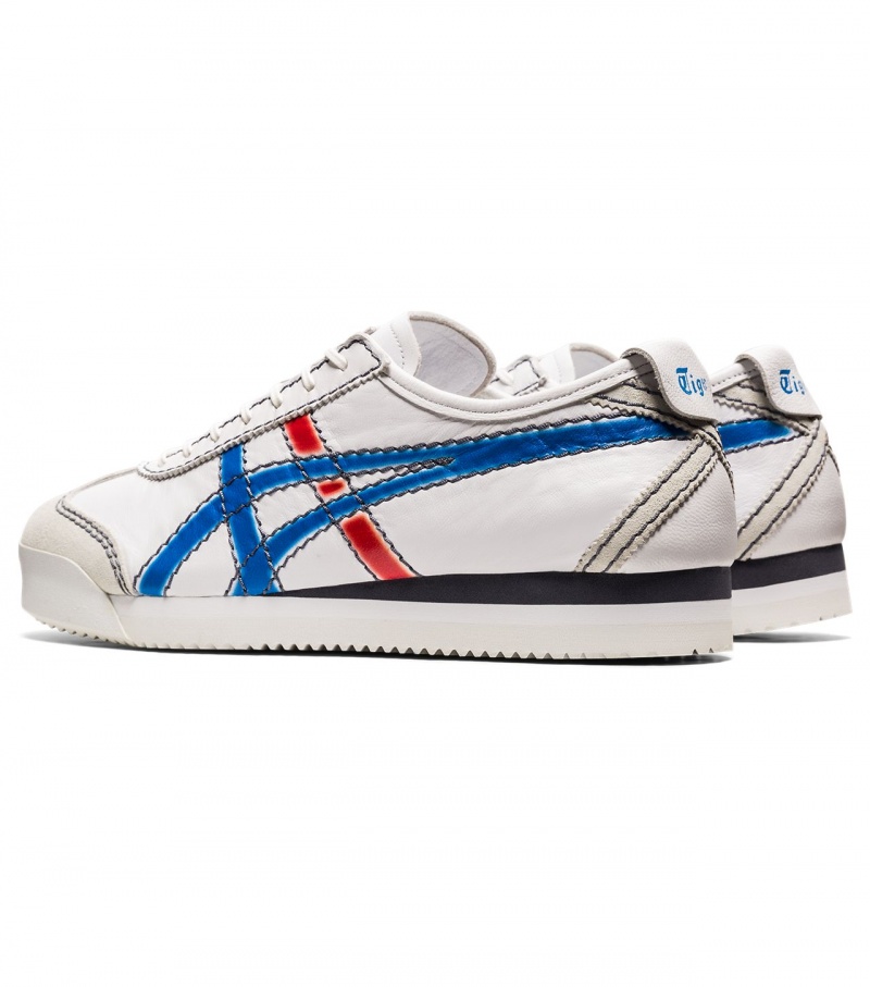 White / Blue Onitsuka Tiger Mexico 66 Sd Pf | 13250-MSRD