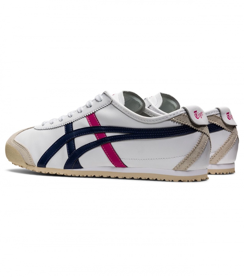 White / Blue Onitsuka Tiger Mexico 66 | 16387-QTEU