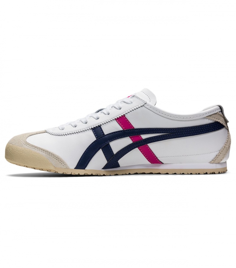 White / Blue Onitsuka Tiger Mexico 66 | 16387-QTEU