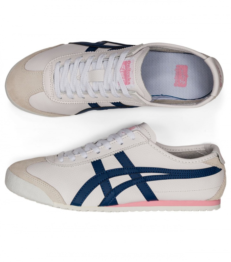 White / Blue Onitsuka Tiger Mexico 66 | 68492-RFZU