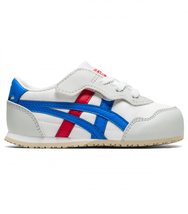 White / Blue Onitsuka Tiger Serrano | 90471-QWBG