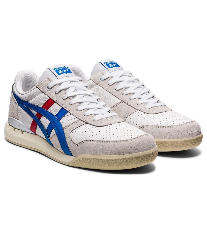 White / Blue Onitsuka Tiger Ultimate 81 Ex | 59471-CEGM