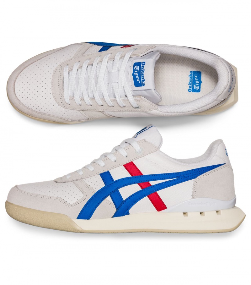 White / Blue Onitsuka Tiger Ultimate 81 Ex | 93516-LTUG