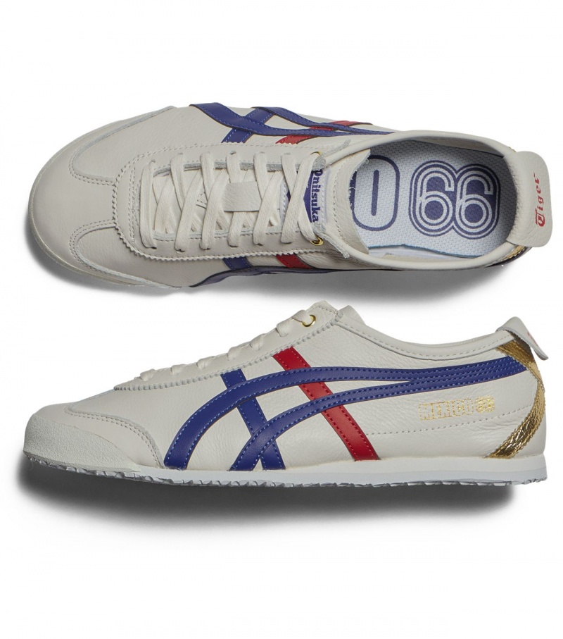 White / Dark Blue Onitsuka Tiger Mexico 66 | 72610-BZOX