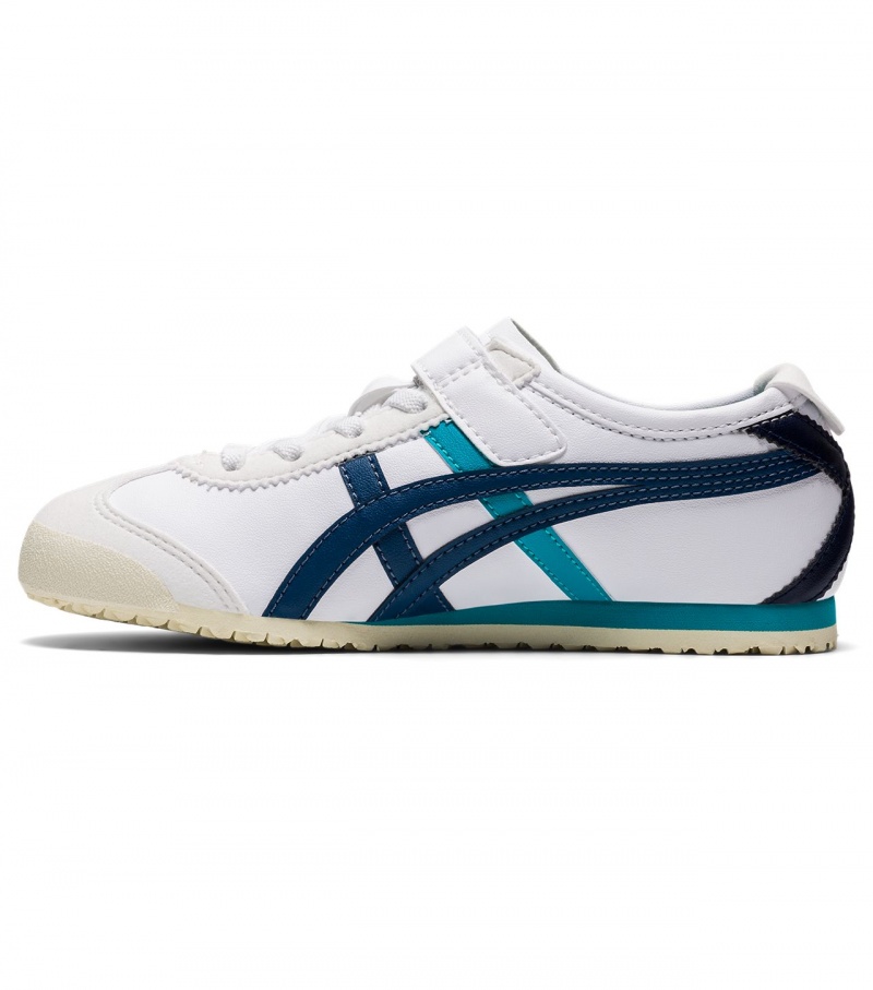 White / Dark Grey Onitsuka Tiger Mexico 66 | 74186-QURA