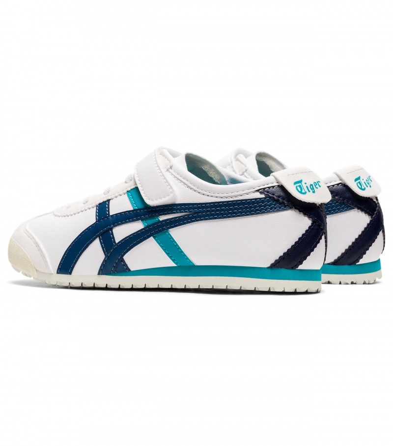 White / Dark Grey Onitsuka Tiger Mexico 66 | 74186-QURA