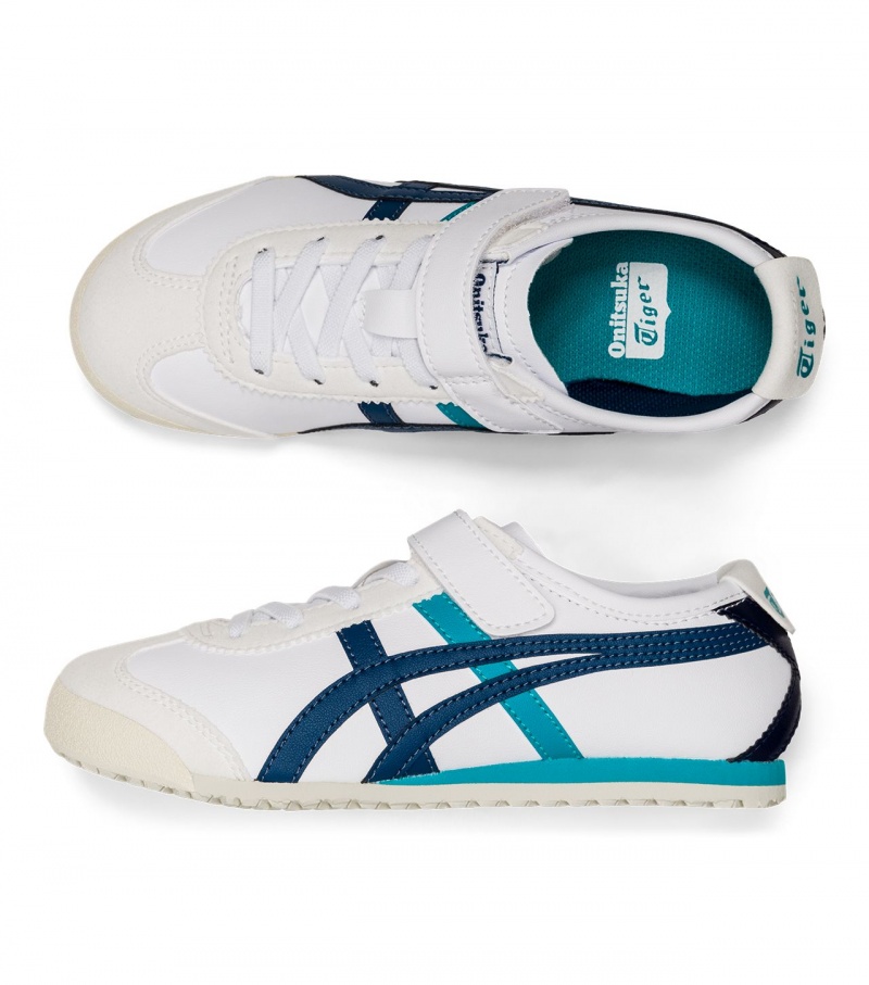 White / Dark Grey Onitsuka Tiger Mexico 66 | 74186-QURA