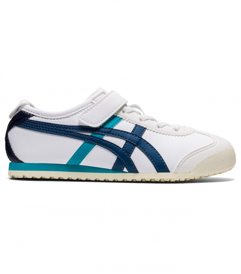 White / Dark Grey Onitsuka Tiger Mexico 66 | 74186-QURA