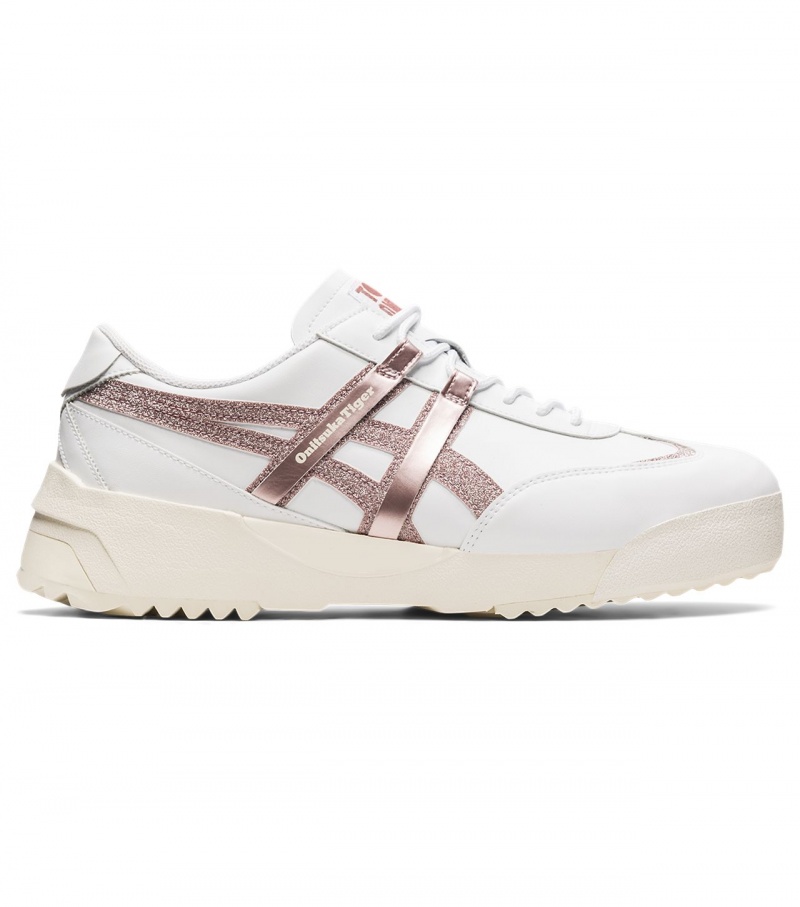 White / Rose Gold Onitsuka Tiger Delegation Ex | 58670-LBOU