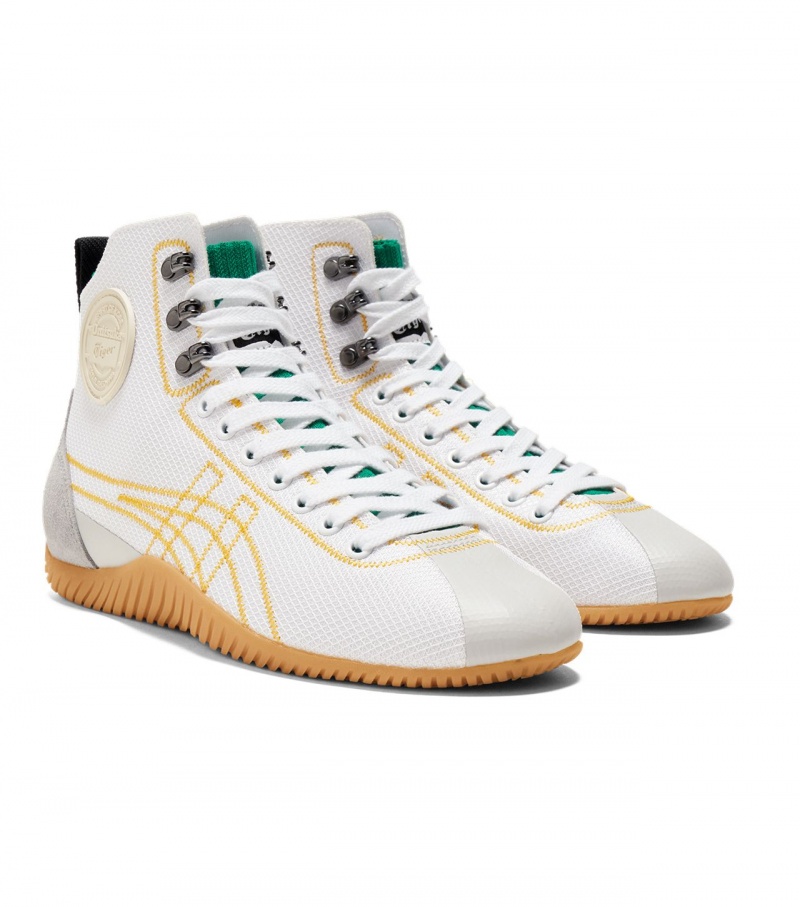 White / Yellow Onitsuka Tiger Sclaw Mt | 28901-VLBA