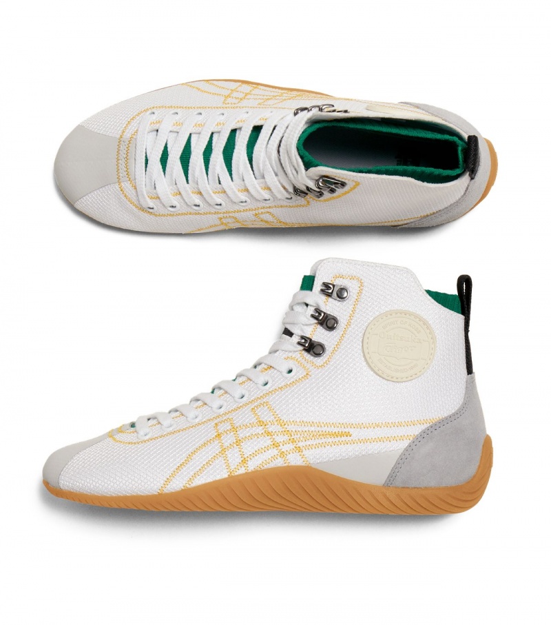 White / Yellow Onitsuka Tiger Sclaw Mt | 36952-HKVT