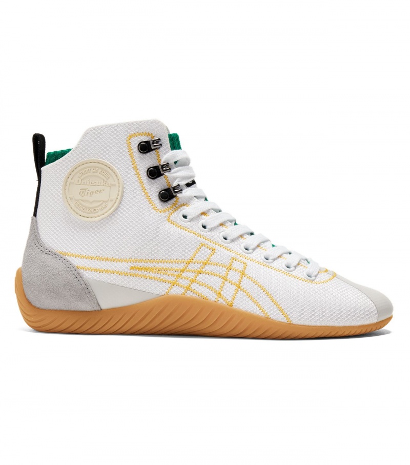 White / Yellow Onitsuka Tiger Sclaw Mt | 36952-HKVT