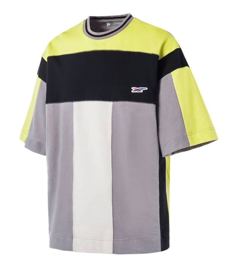 Yellow Onitsuka Tiger Shirts | 25879-YPMG