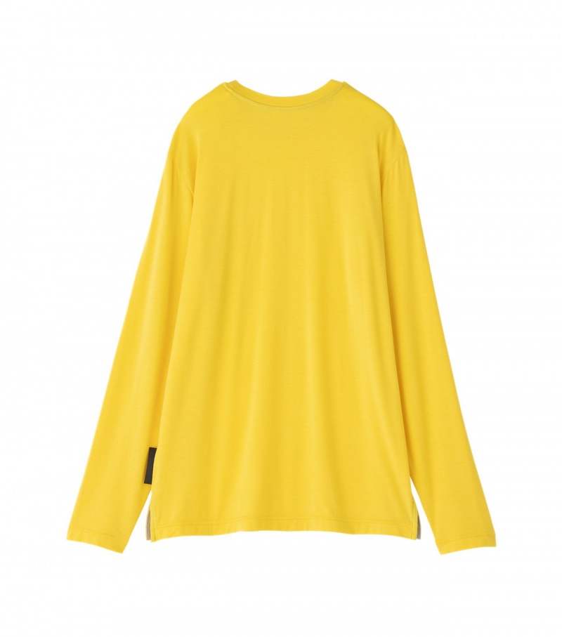 Yellow Onitsuka Tiger Sweatshirts | 57091-KRPI