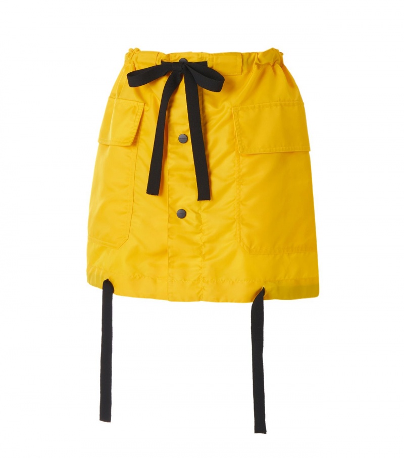 Yellow Onitsuka Tiger Ws Skirts | 67902-IJBT