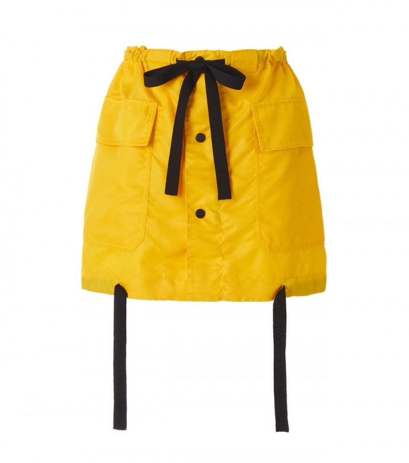 Yellow Onitsuka Tiger Ws Skirts | 67902-IJBT