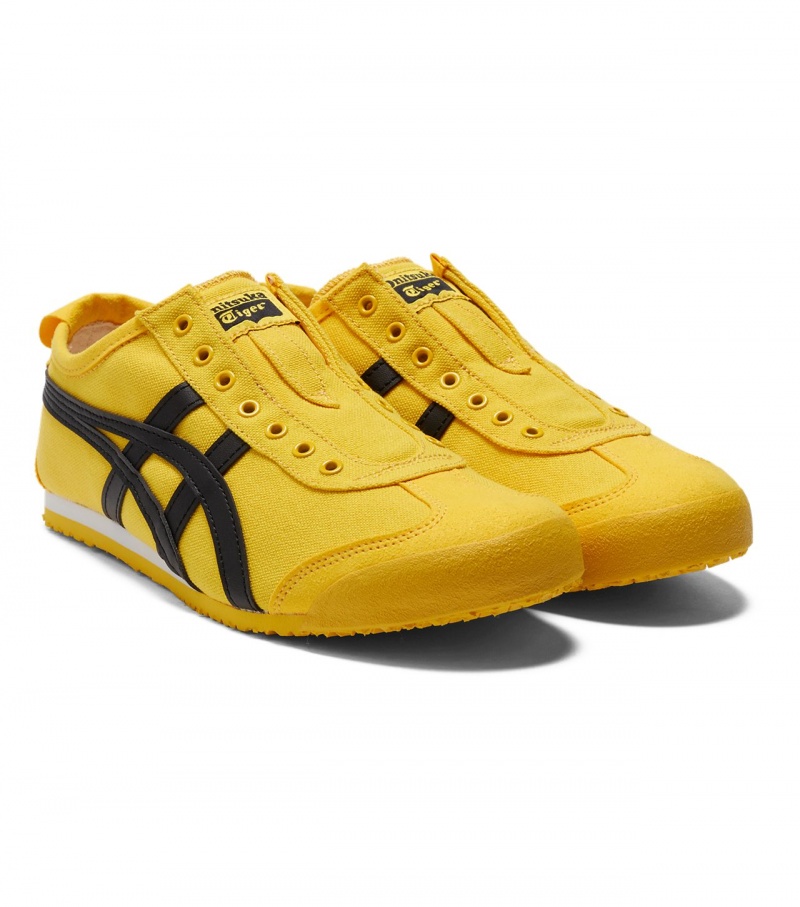 Yellow / Black Onitsuka Tiger Mexico 66 Slip-On | 83215-RVBH