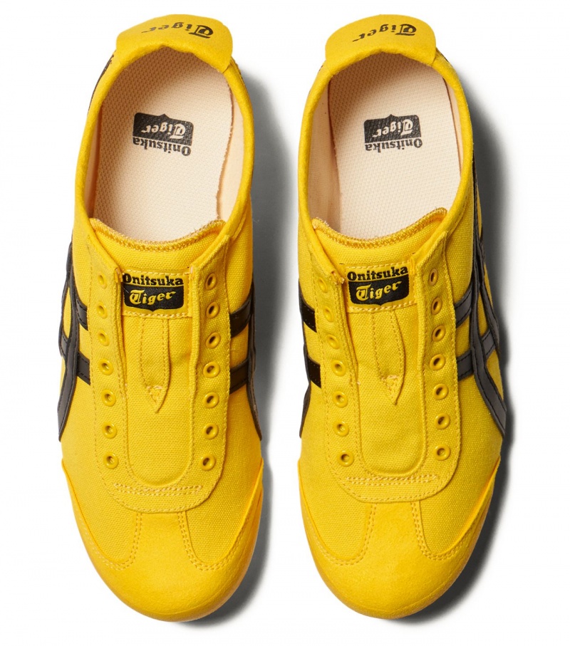 Yellow / Black Onitsuka Tiger Mexico 66 Slip-On | 83215-RVBH