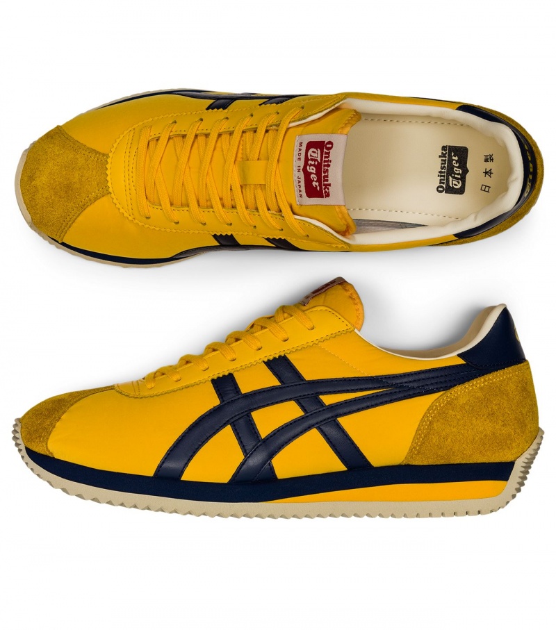 Yellow / Navy Onitsuka Tiger Moal 77 Nm | 08631-DKVJ